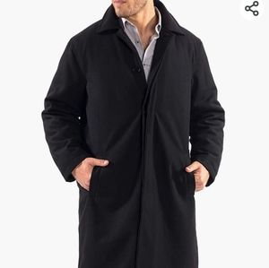 Alpine Swiss mens overcoat